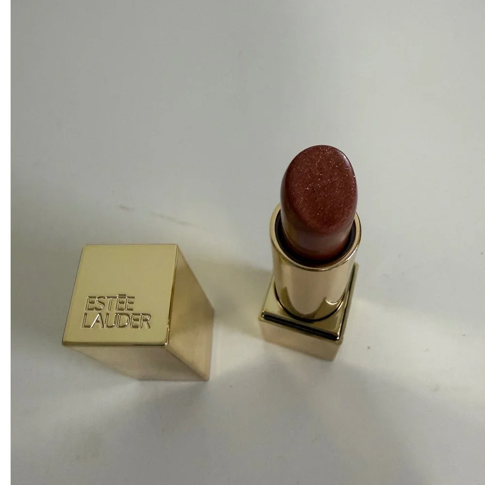 Estee Lauder Limited‎ Edition Lipstick Sultry Bronze B52 Shimmer Gold New